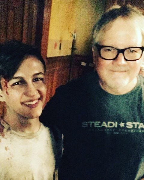 seth isaac johnson with supernatural director john 2017 seth isaac johnson with supernatural director john 2017