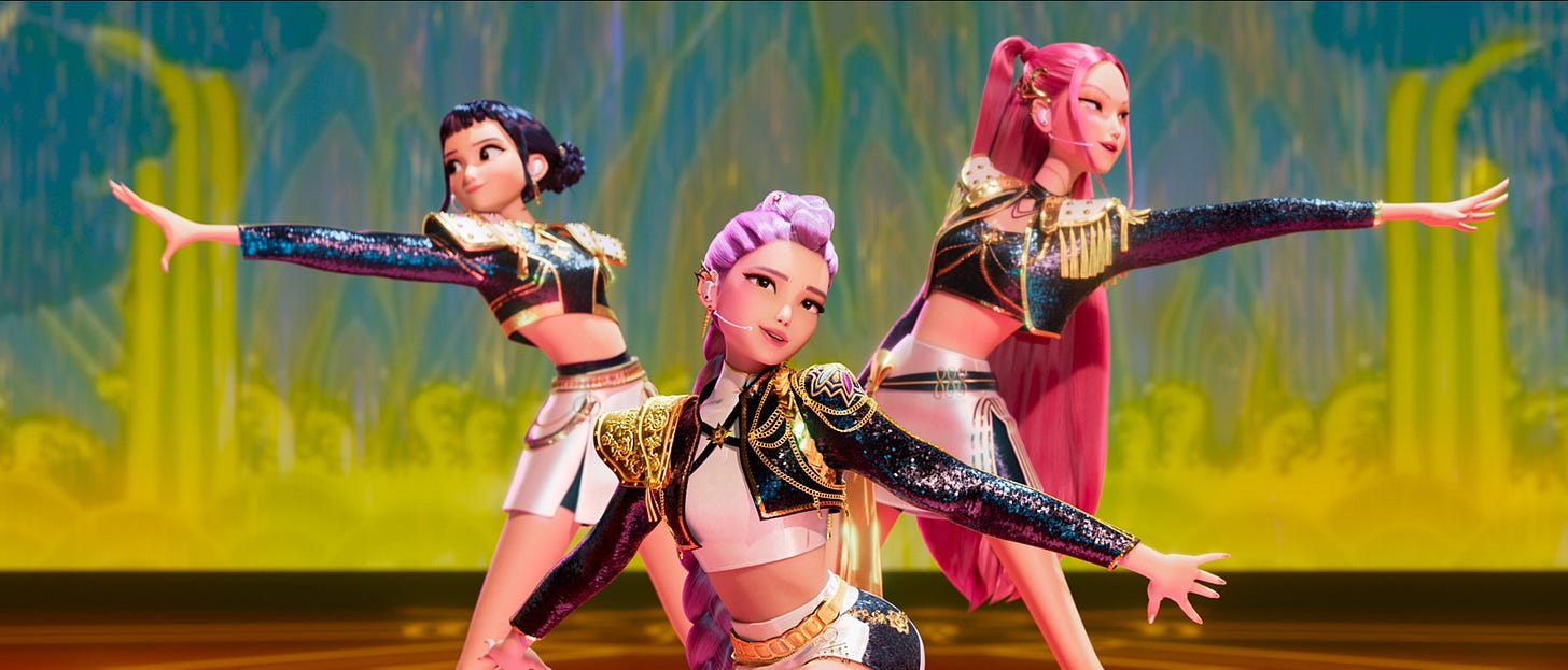Kpop Demon Hunters - Rumi, Mira and Zoey