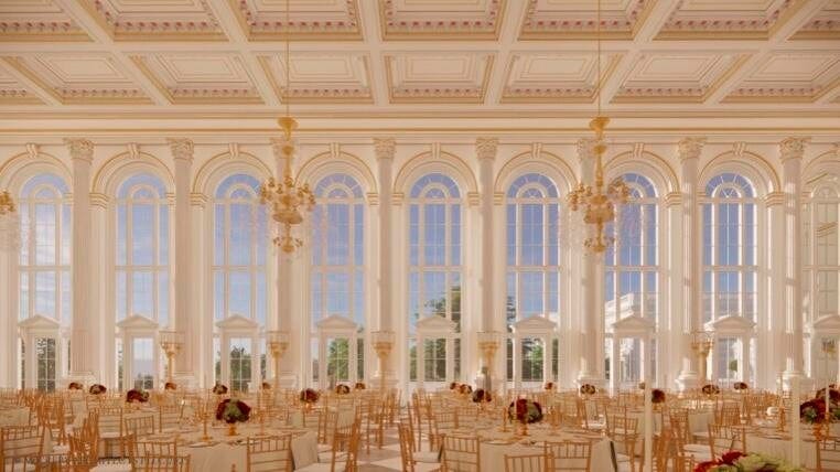 New renderings show more details of White House ballroom under construction - CBS News New renderings show more details of White House ballroom under construction - CBS News