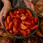 maple glazed carrots