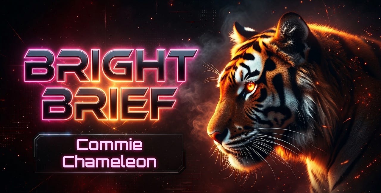 Bright Brief - Commie Chameleon