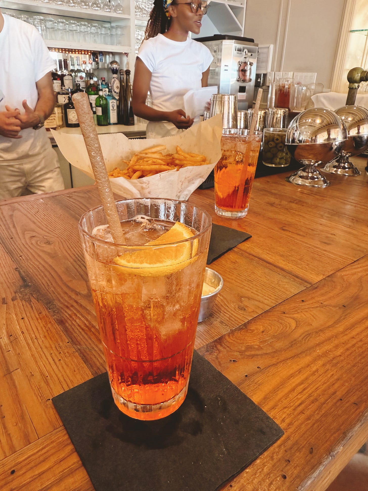 Photo of cocktails at Sunset Beach