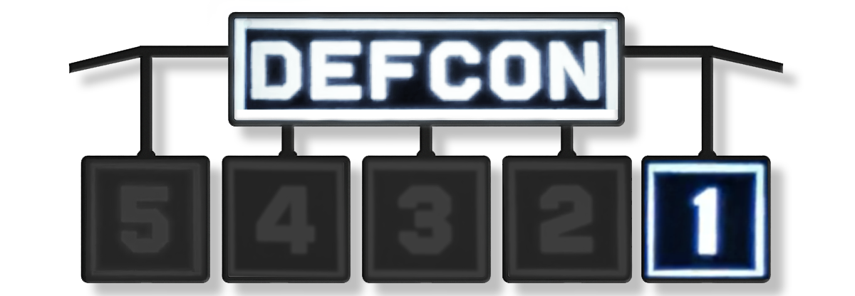 Cinema DECON sign with 1 lit on far right Cinema DECON sign with 1 lit on far right