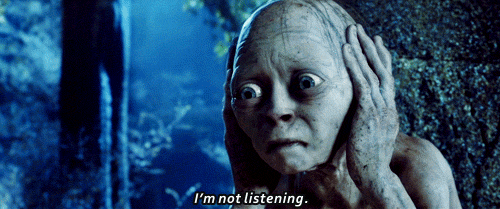 I'M Not Listening GIF - Imnotlistening Gollum Lordofthe Rings GIFs I'M Not Listening GIF - Imnotlistening Gollum Lordofthe Rings GIFs