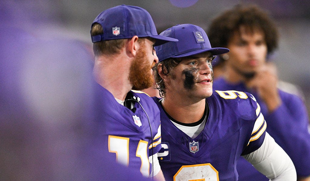 Charting J.J. McCarthy and Carson Wentz to Find the Vikings Starter