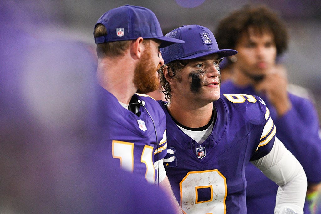 J.J. McCarthy and the Rest of the Season: How Much Can We Tell From His  First Two Starts?