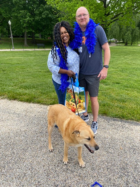 These are images of my experience at the I AM ALS Inaugoral Flag event in Washington, DC 