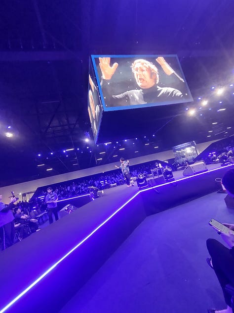 Palestra no Palco Principal