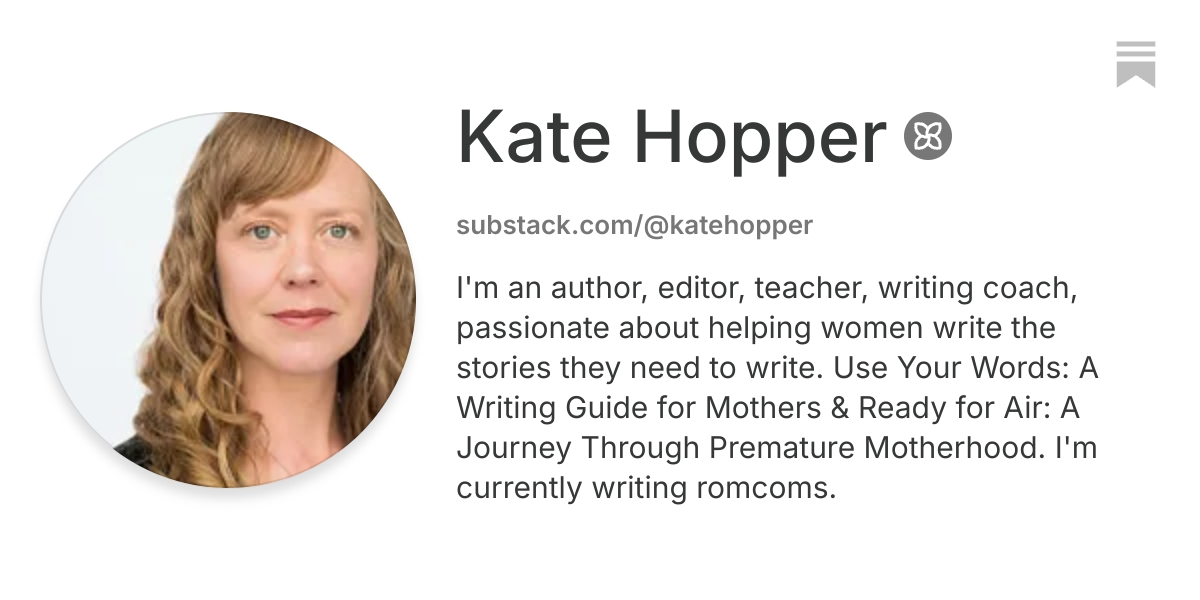 Kate Hopper | Substack
