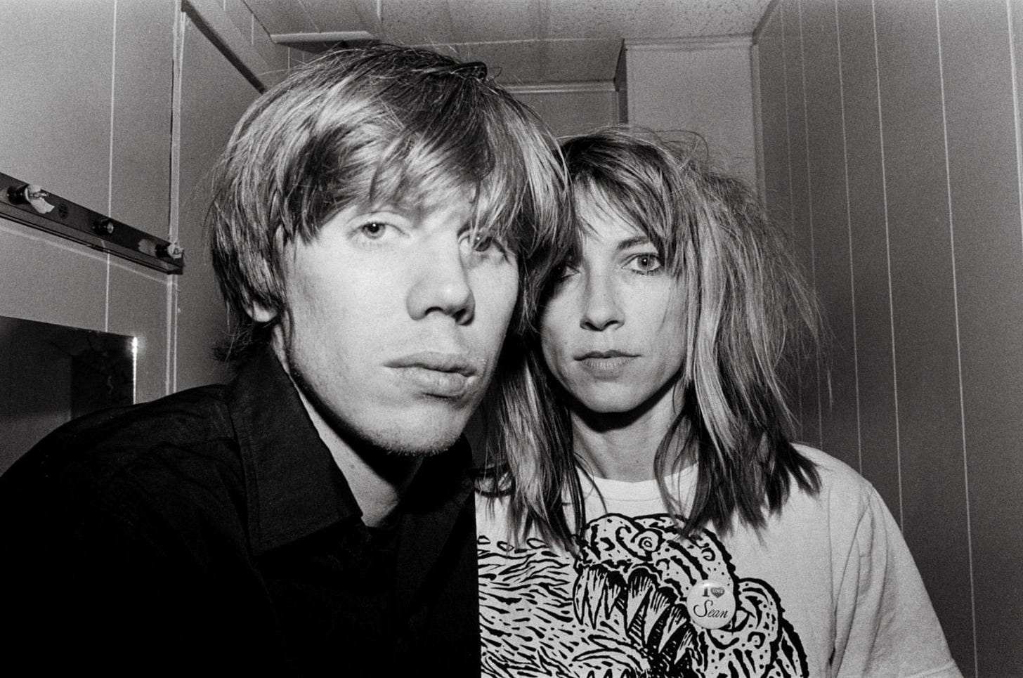 o ex-casal thurston moore e kim gordon, do sonic youth