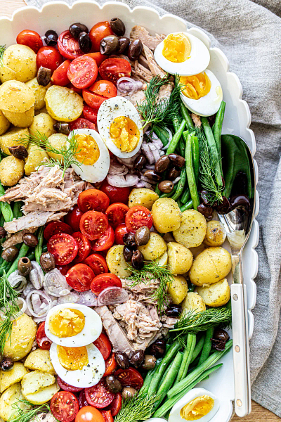 classic nicoise salad dressing Nioise Salad