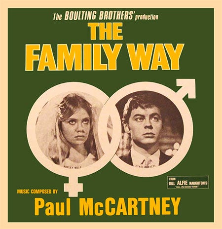 THE FAMILY WAY DVD - 1966 U.K. Movie on DVD - Paul McCartney Soundtrack - FAMILY WAY THE FAMILY WAY DVD - 1966 U.K. Movie on DVD - Paul McCartney Soundtrack - FAMILY WAY