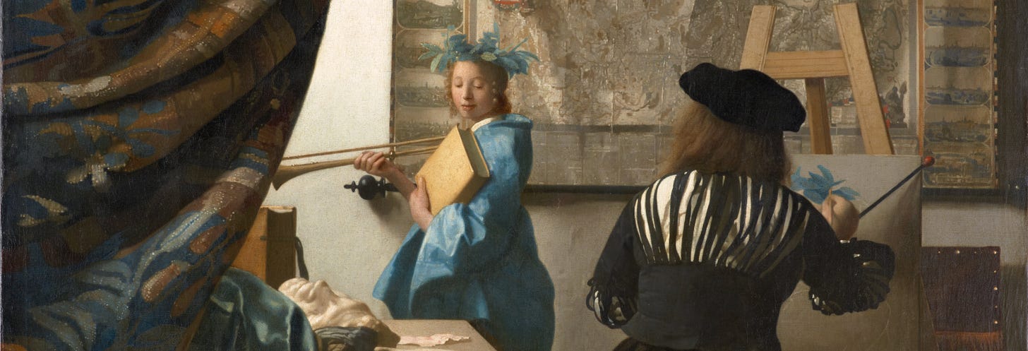 Johannes Vermeer, The Art of Painting (c. 1666-1668)