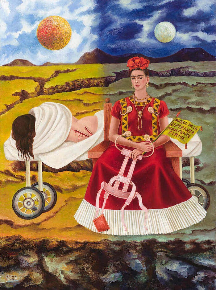 Tree of Hope, Remain Strong, 1946 by Frida Kahlo