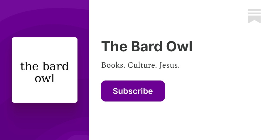 The Bard Owl | Nicholas McDonald | Substack