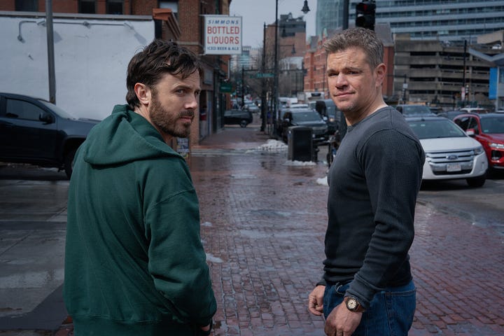 Stills from the 2024 films Alien: Romulus, Ghostlight, The Instigators and Jackpot!