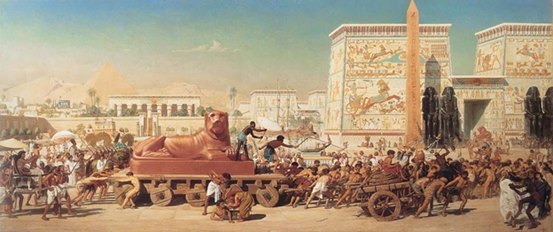Israel in Egypt by Edward Poynter (1867) (Public Domain) Israel in Egypt by Edward Poynter (1867) (Public Domain)