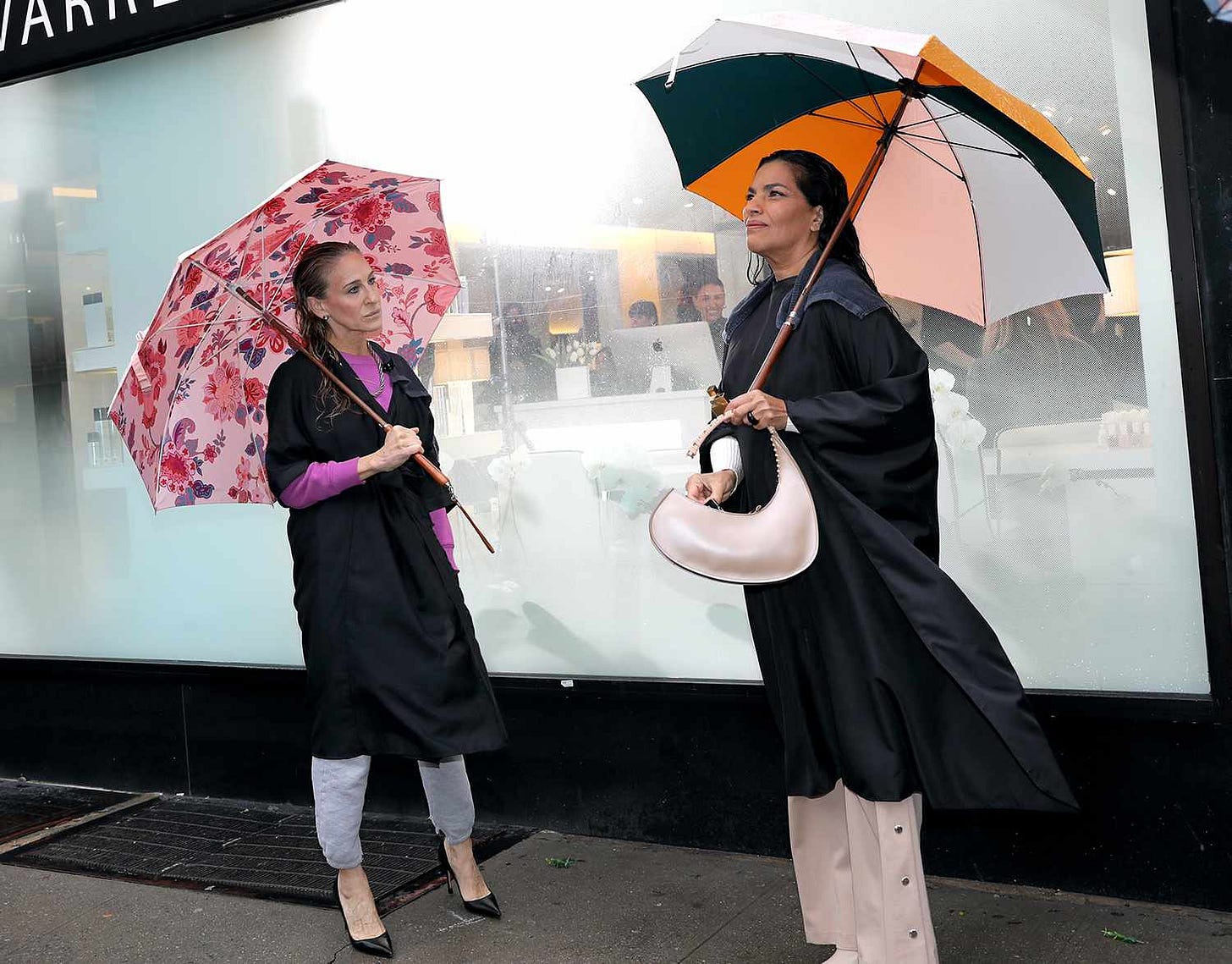 Sarah Jessica Parker, Sarita Choudhury Film And Just Like That: Photos