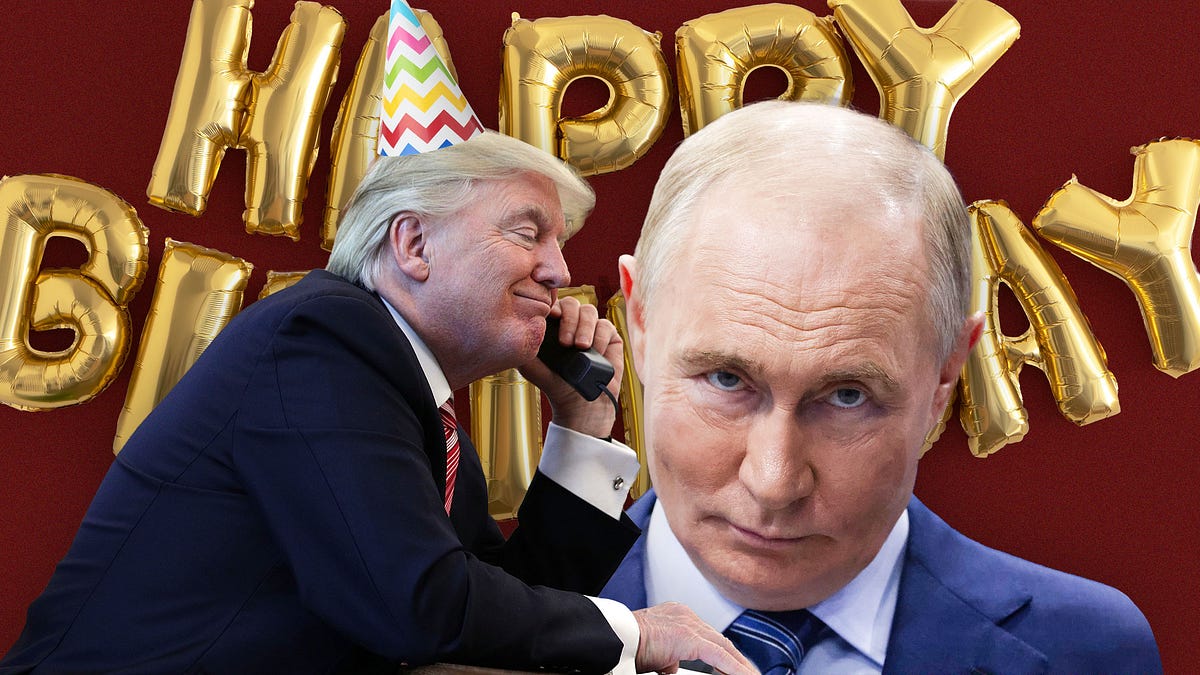 ‘Happy Birthday, Vlad. Yours, Always.’ - DJT.