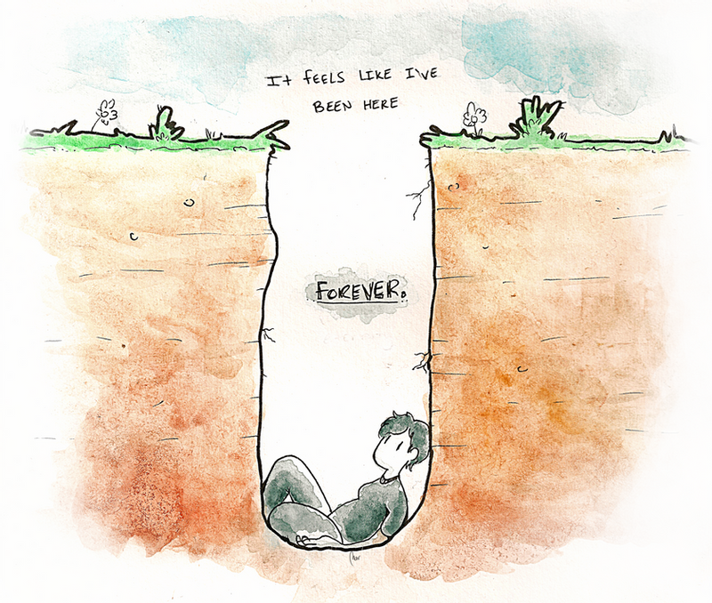 Stuck in a rut Stuck in a rut