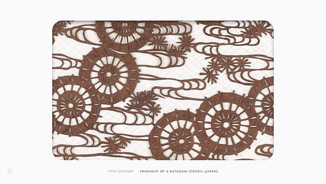 Silk screen and stencil examples