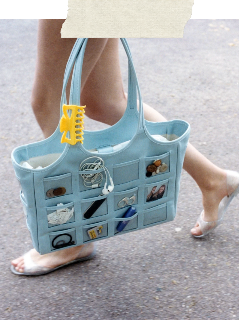 simuero pocket tote