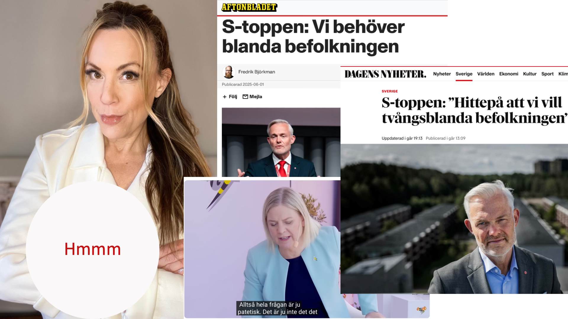 Klart S vill tvångsblanda folk!