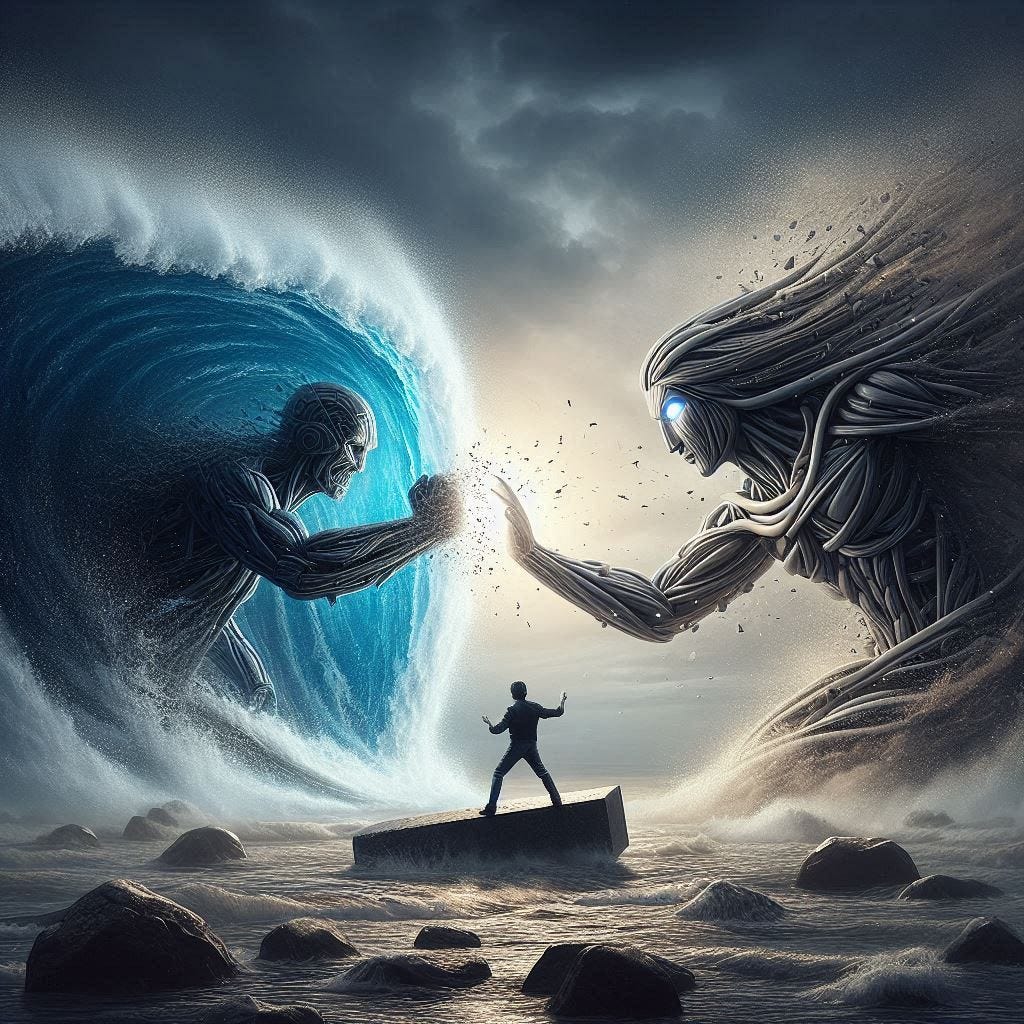 an unstoppable force meets an immovable object