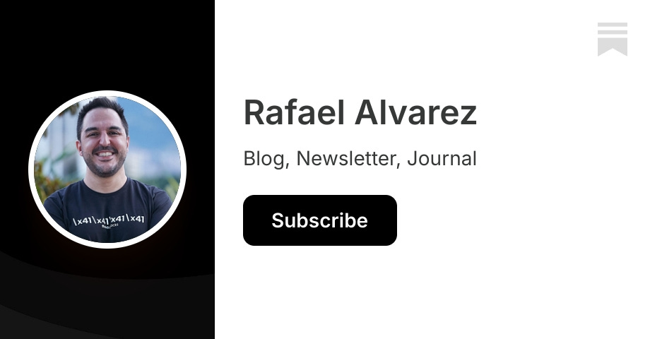 Rafael Alvarez | Substack