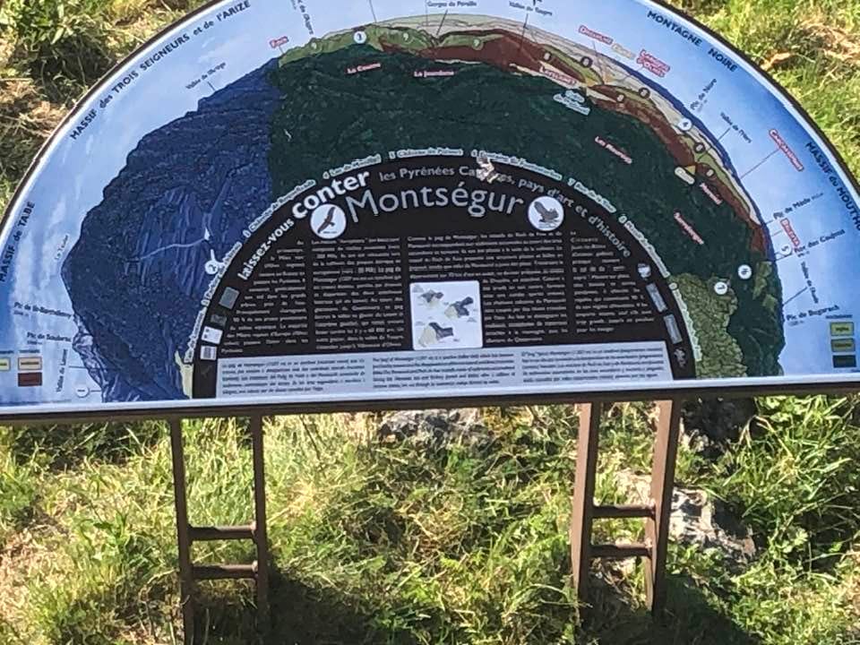 May be an image of frisbee, map and text