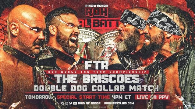 The Briscoes Beat FTR, Win ROH World Tag Team Championship at ROH Final  Battle
