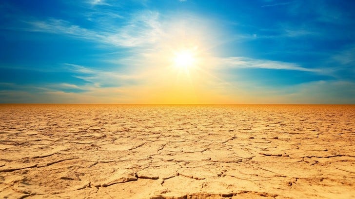 Free Sunlit parched earth Image - Sunlight, Earth, Clouds ...