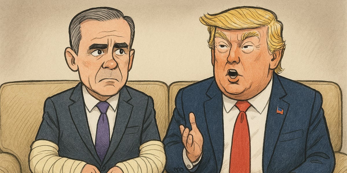 Carney's voters love that he doesn't have a deal with Trump...