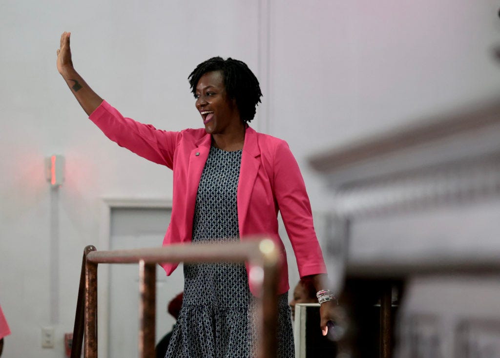 Democratic socialist Angie Nixon won the Senate primary in Florida. Can she win in November? | PBS News Democratic socialist Angie Nixon won the Senate primary in Florida. Can she win in November? | PBS News