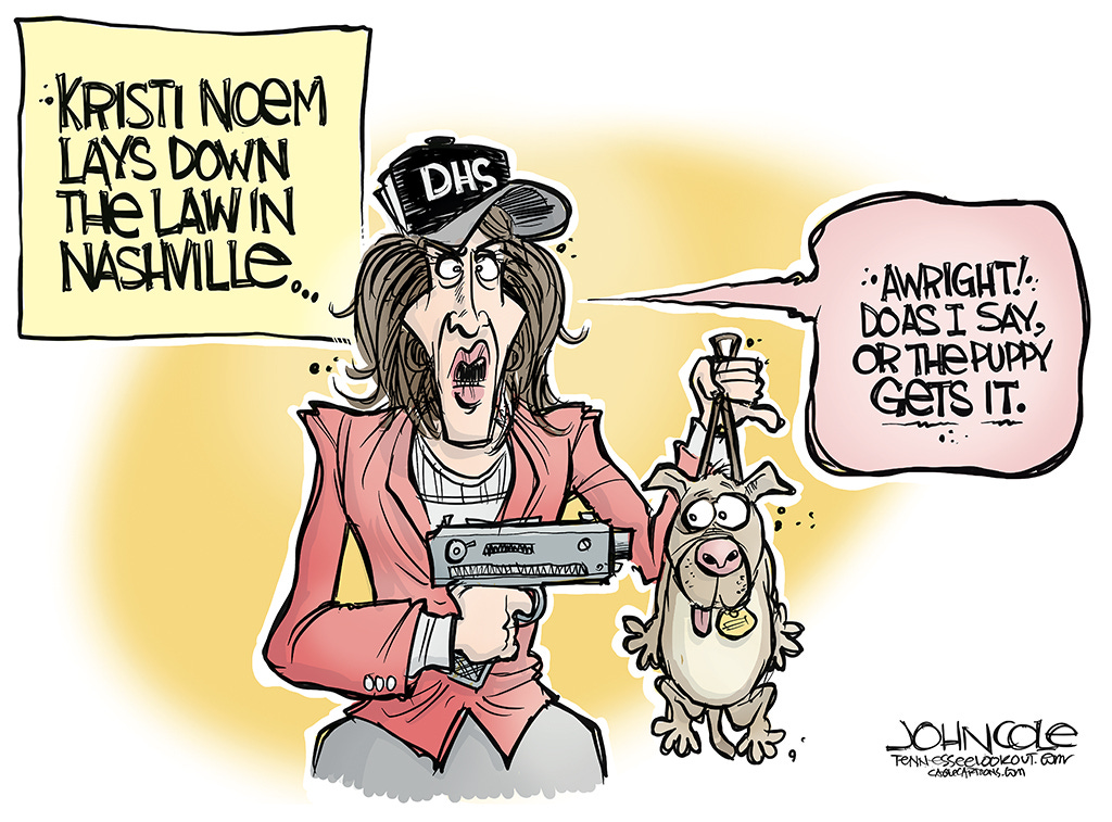 John Cole's Tennessee: Noem lays down the law • Tennessee Lookout John Cole's Tennessee: Noem lays down the law • Tennessee Lookout