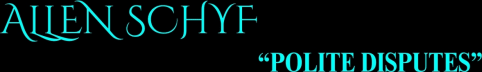 Allen Schyf’s Substack