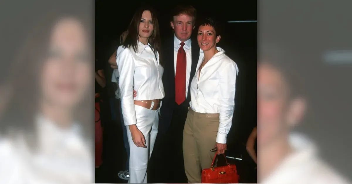 Fact Check: Yes, real photo shows Trump and wife Melania with Ghislaine  Maxwell