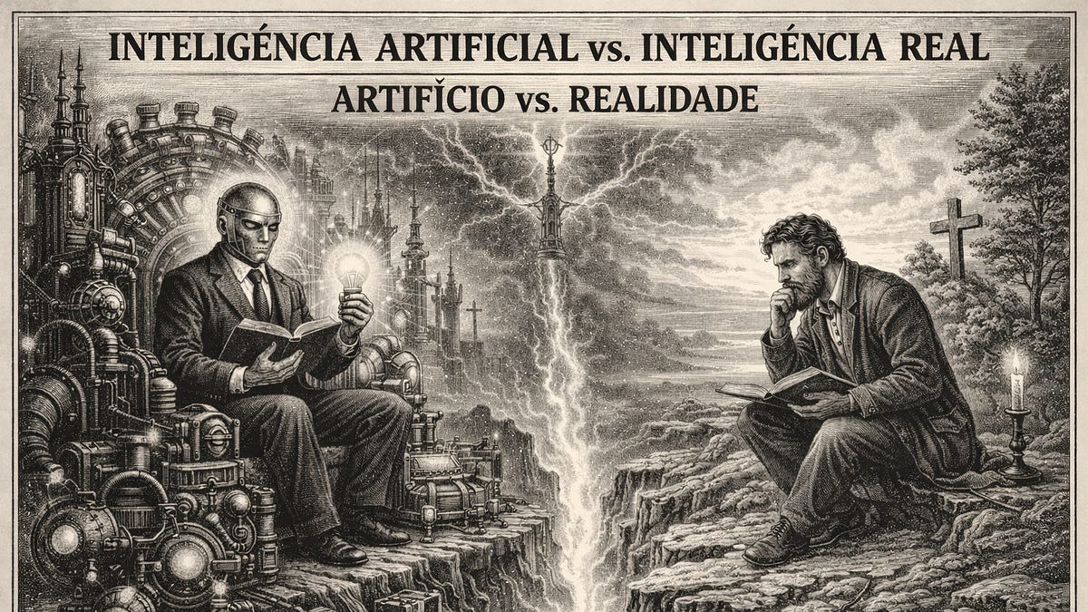 Inteligência Artificial vs. Inteligência Real: Artifício vs. Realidade