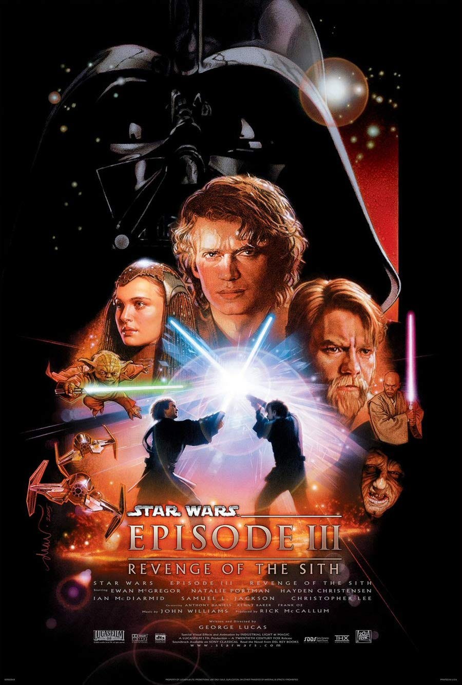Amazon.com: STAR WARS EPISODE III 3 REVENGE OF THE SITH MOVIE POSTER 2 Sided ORIGINAL INTL FINAL 27x40: Prints: Posters & Prints Amazon.com: STAR WARS EPISODE III 3 REVENGE OF THE SITH MOVIE POSTER 2 Sided ORIGINAL INTL FINAL 27x40: Prints: Posters & Prints