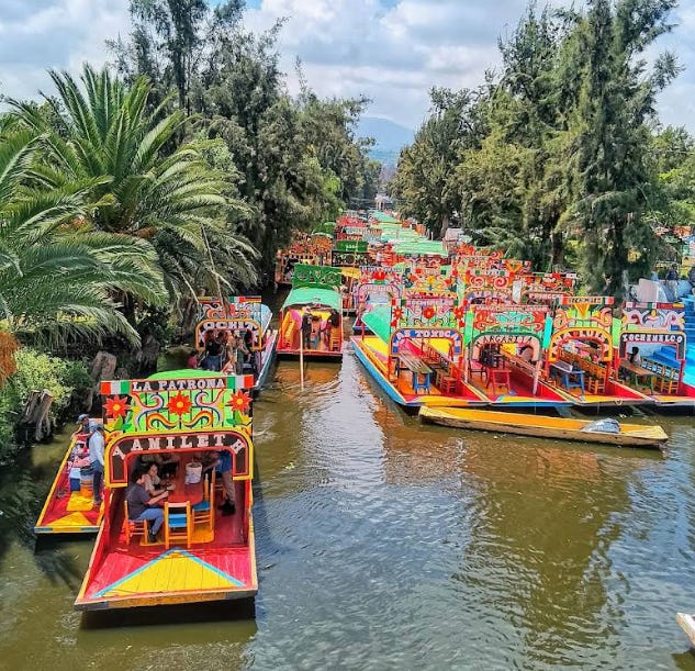Mexico City’s floating gardens