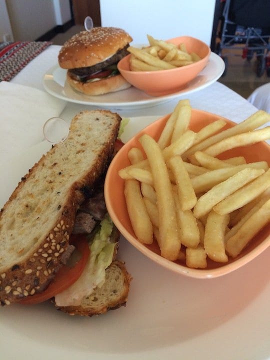 Room service!