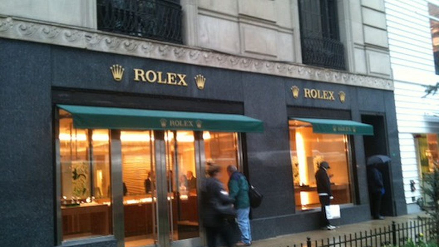 Rolex Opens on Michigan Ave - But is it Really a Tourneau? - Racked Chicago