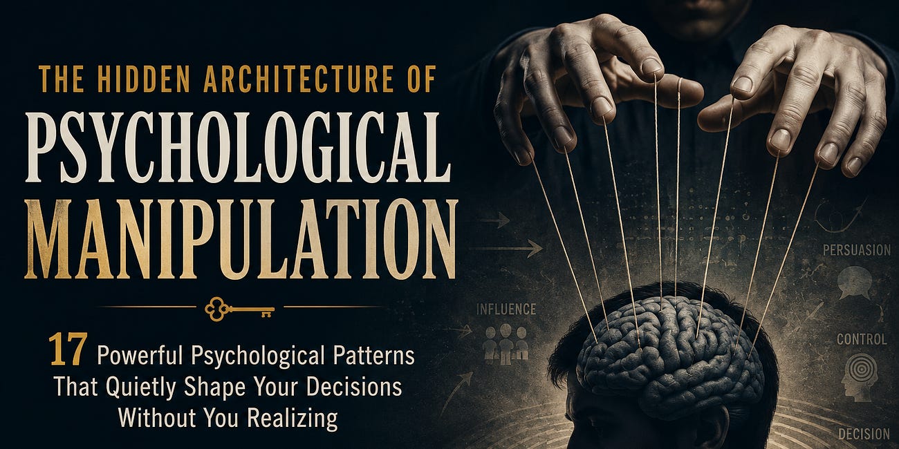 Human Psychology - The Hidden Architecture of Psychological Manipulation