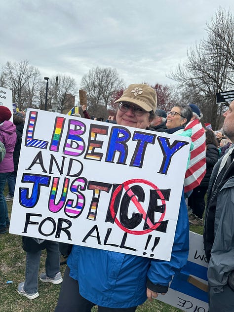 Pictures from the Boston Hands Off Rally/March