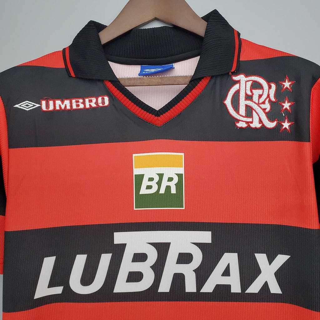 Camisa Flamengo I 1999 Retrô - Patroc. Petrobrás – O Clã Sports