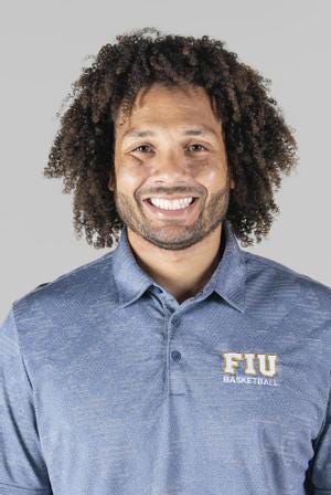 MIAMI, FL - OCTOBER 5: FIU Mens Basketball Photo Shoot at Ocean Bank Arena on October 5th, 2022 in Miami, FL. (Photo by Eric Espada/FIU Athletics)