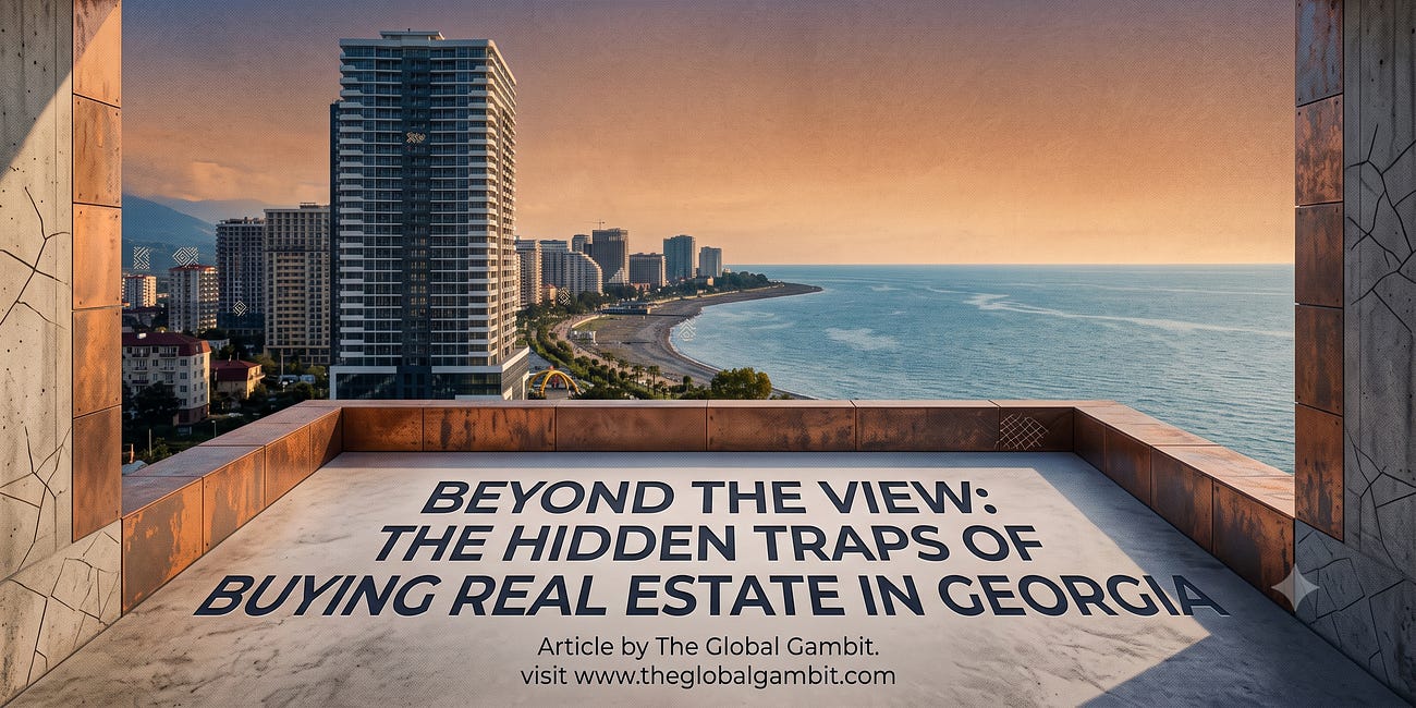 Beyond the View: The Hidden Traps of Buying Real Estate in Georgia (Tbilisi & Batumi)