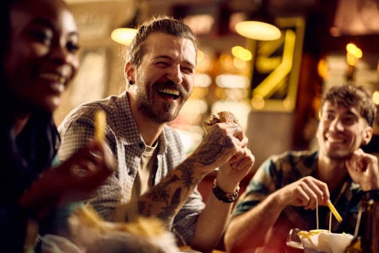 177,600+ Men Eating Together Stock Photos, Pictures & Royalty-Free Images - iStock