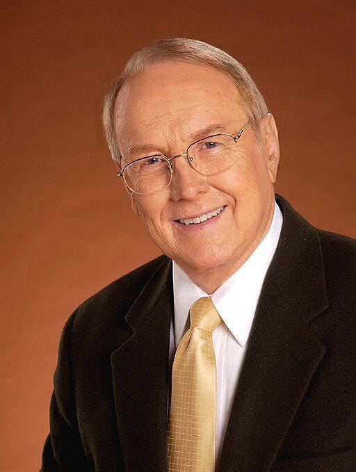 James Dobson's official head shot.