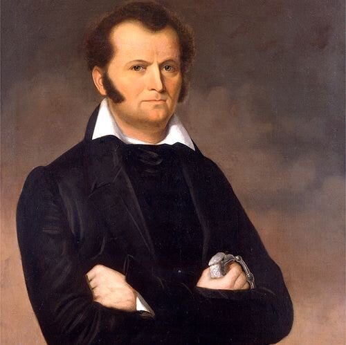 Jame Bowie by George Peter Alexander Healy (attributed), c. 1825